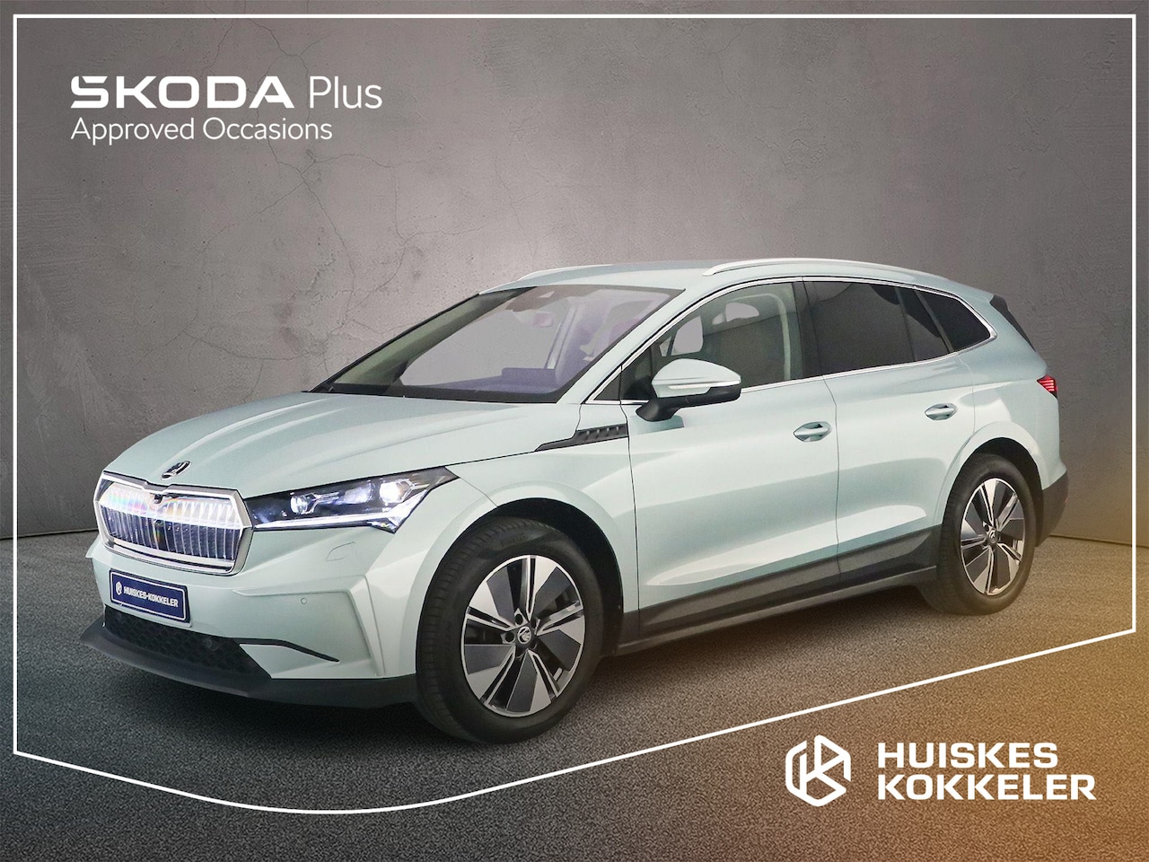 Skoda Enyaq iV - 80 Business Edition Plus 204pk Automaat, Trekhaak, Warmtepomp, Lederen bekleding, Adaptive - AutoWereld.nl