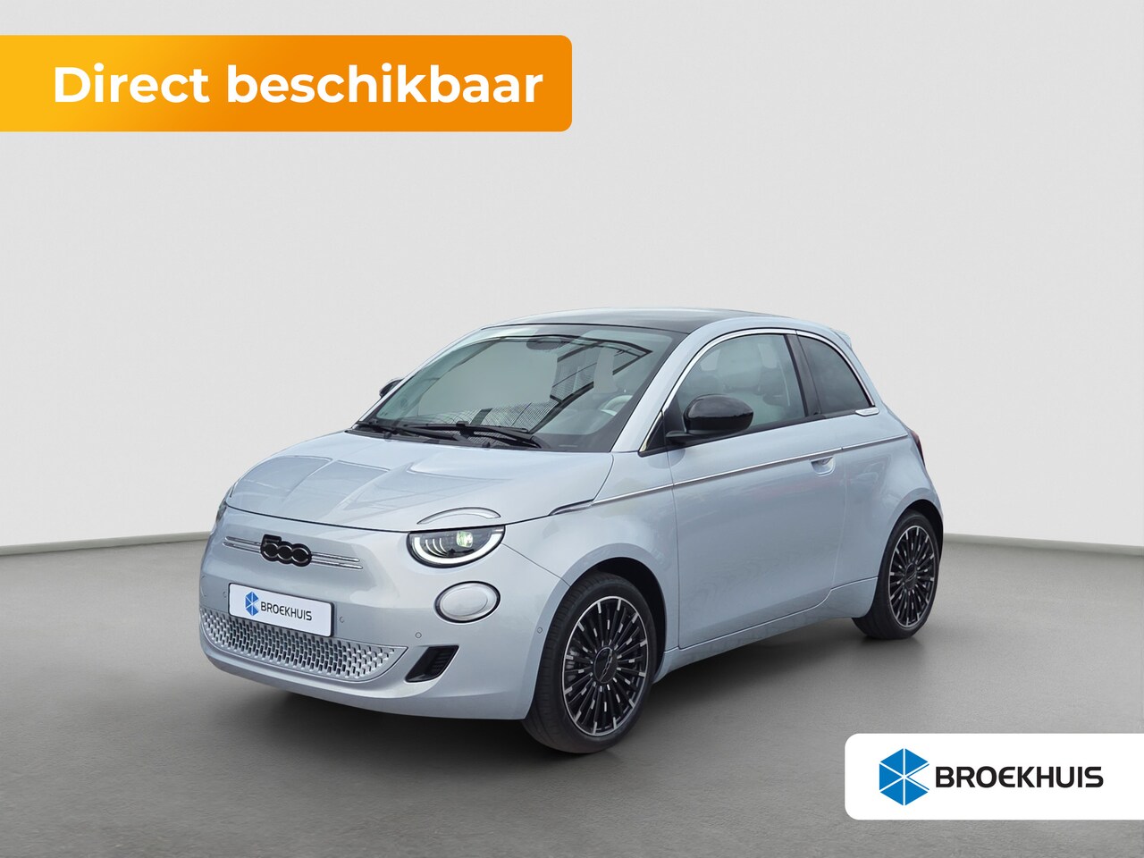 Fiat 500 - La Prima Panoramadak | Vol leder | Stoelverwarming | Voorruit verwarming | JBL Audio | Ada - AutoWereld.nl