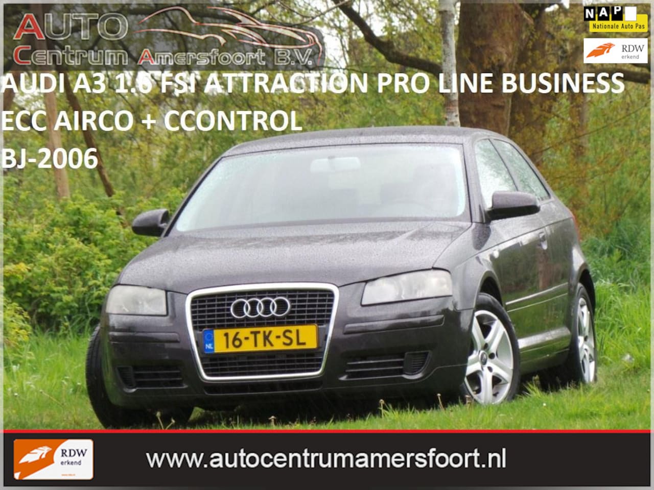 Audi A3 - 1.6 FSI Attraction Pro Line Business 1.6 FSI Attraction Pro Line Business ( MOTOR START NIET ) - AutoWereld.nl