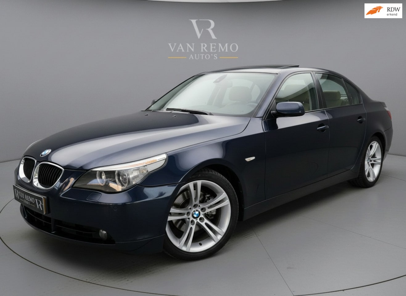 BMW 5-serie - 525i Executive|Clima|Dak|Leder|Navi|Xenon! - AutoWereld.nl