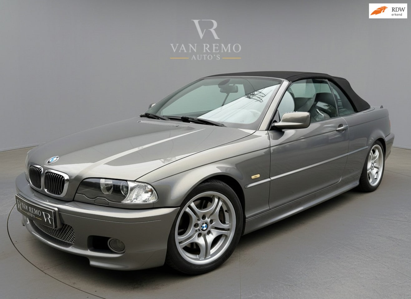 BMW 3-serie Cabrio - 330Ci Aut|M-SPortpakket|Individual|Stratusgrau|Xenon! - AutoWereld.nl