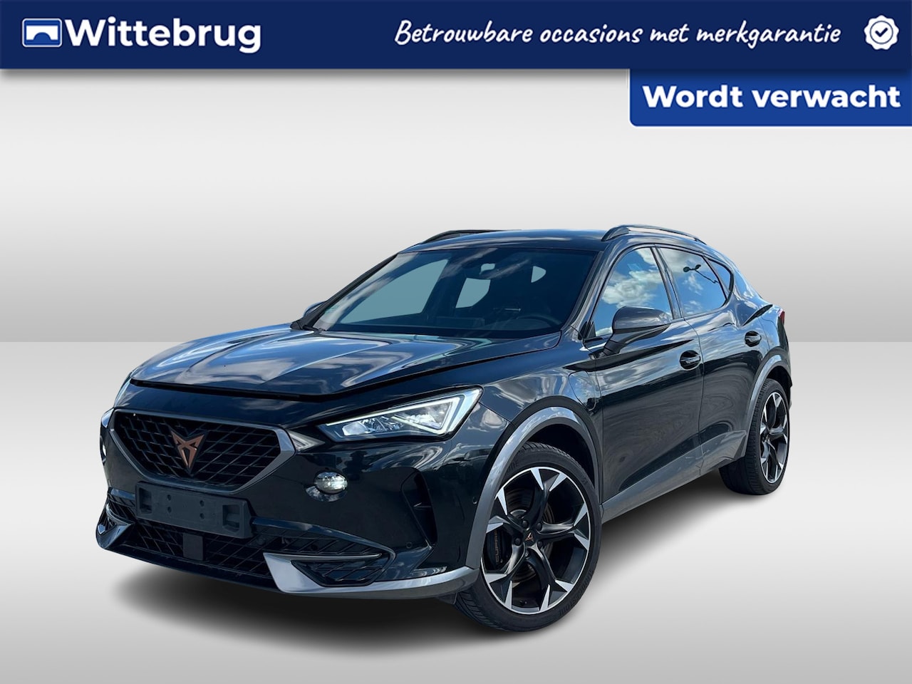 CUPRA Formentor - 1.4 e-Hybrid 245PK DSG Black Edition / Memory Seat / Keyless / Achteruitrijcamera / Trekha - AutoWereld.nl