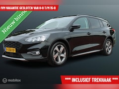 Ford Focus Wagon - 1.0 EcoBoost 155 PK Hybrid Active X Business, Trekhaak, Stoel-stuurverwarming, Clima, Crui