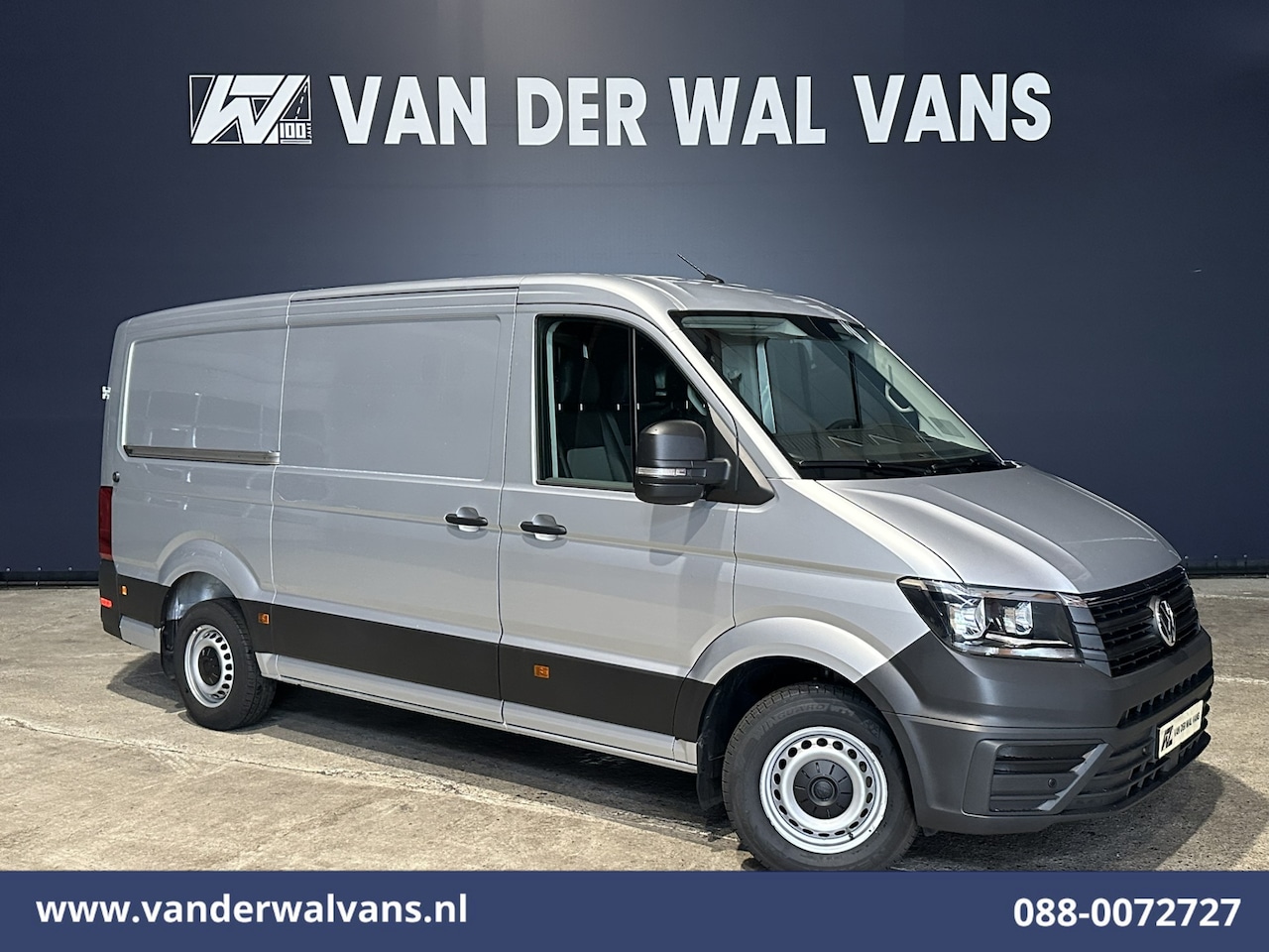Volkswagen Crafter - 2.0 TDI 141pk L3H2 L2H1 Euro6 Airco | Navigatie | Apple Carplay | Cruisecontrol | 3000kg T - AutoWereld.nl
