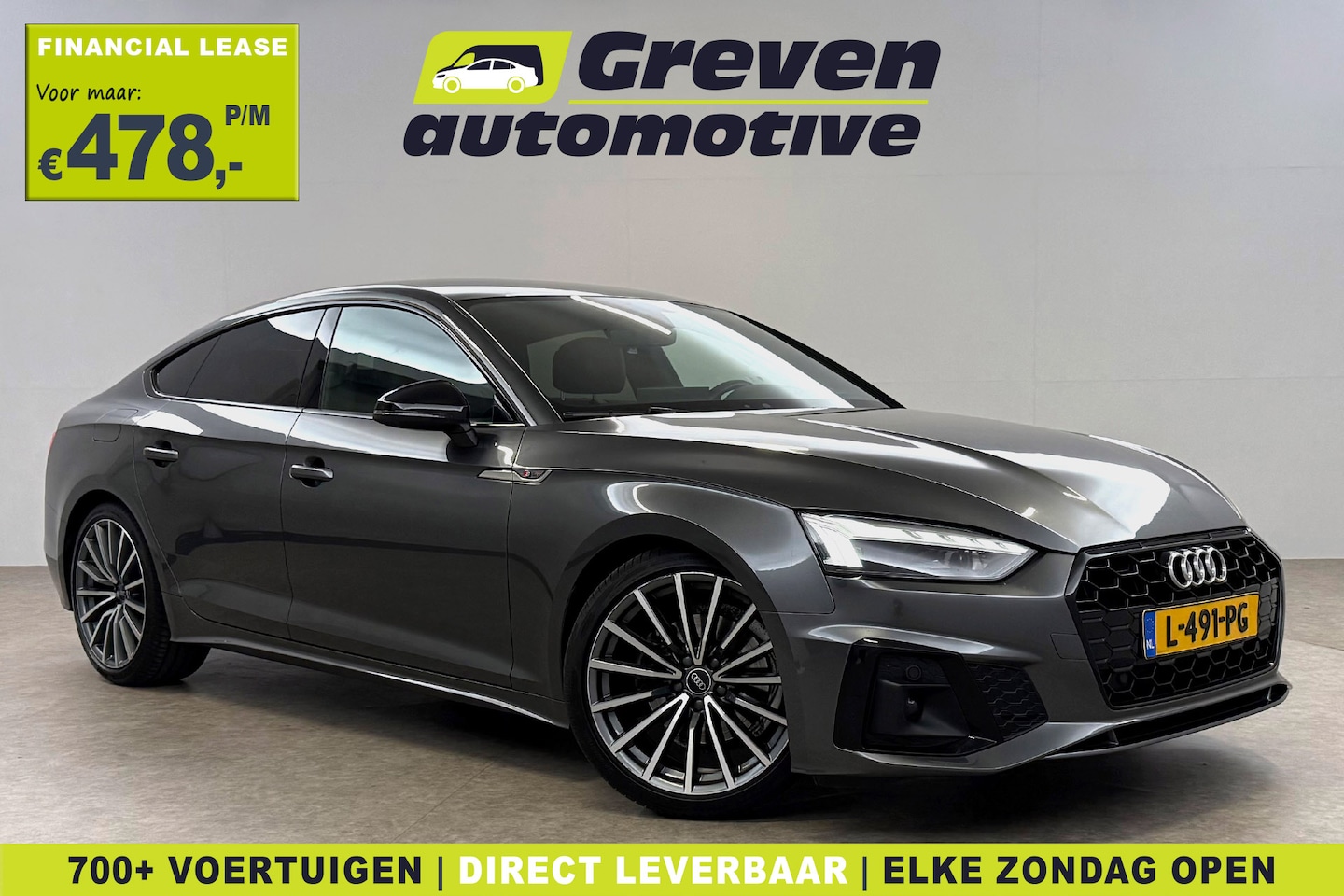 Audi A5 - 35 TFSI S-line Competition | Virtual | Carplay | Clima | Cruise | Parkeersens. - AutoWereld.nl