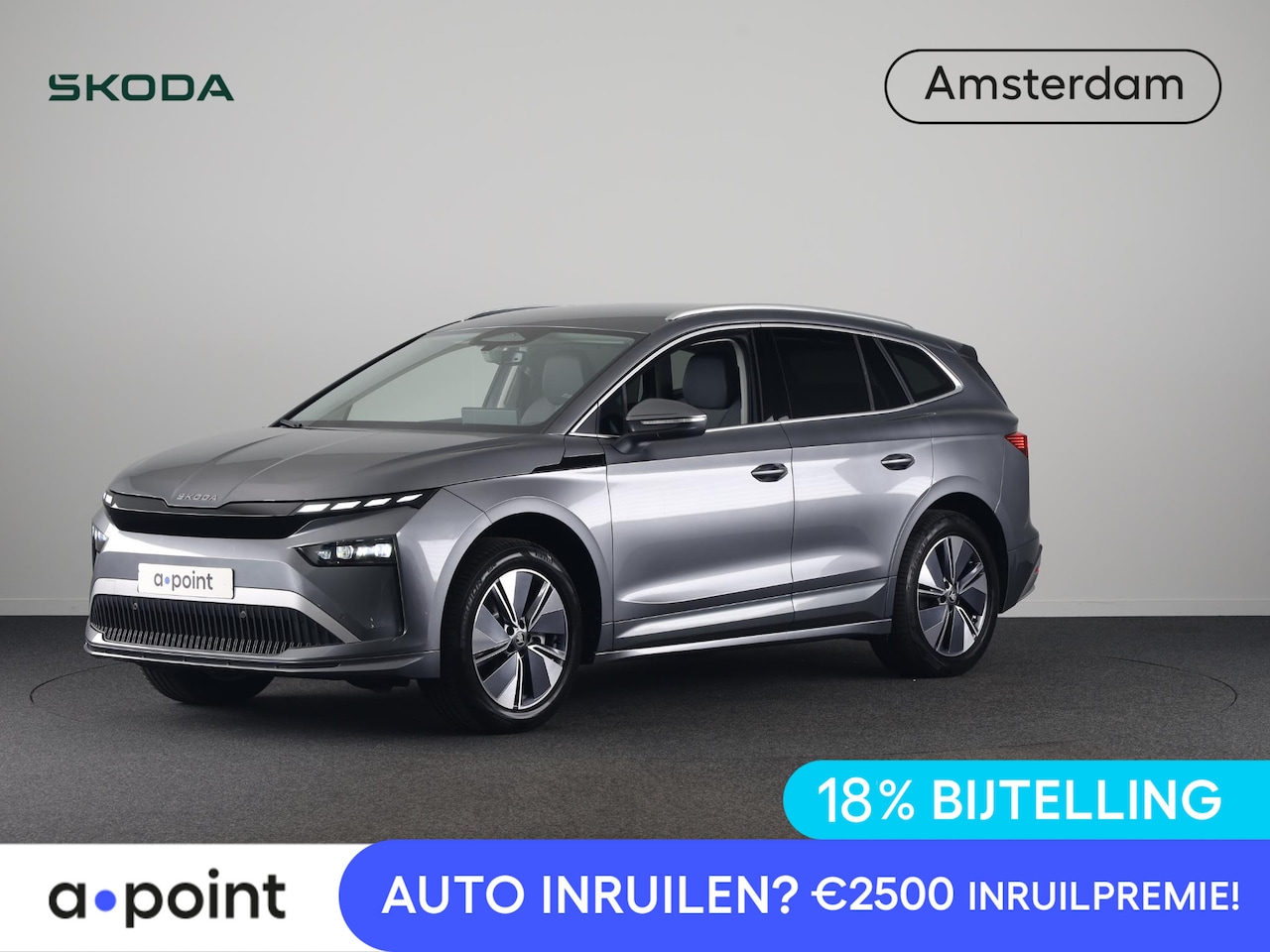 Skoda Enyaq iV - 85 Business Edition | Keyless entry | Travel assist | stoel- en stuurverwarming | elektr. - AutoWereld.nl