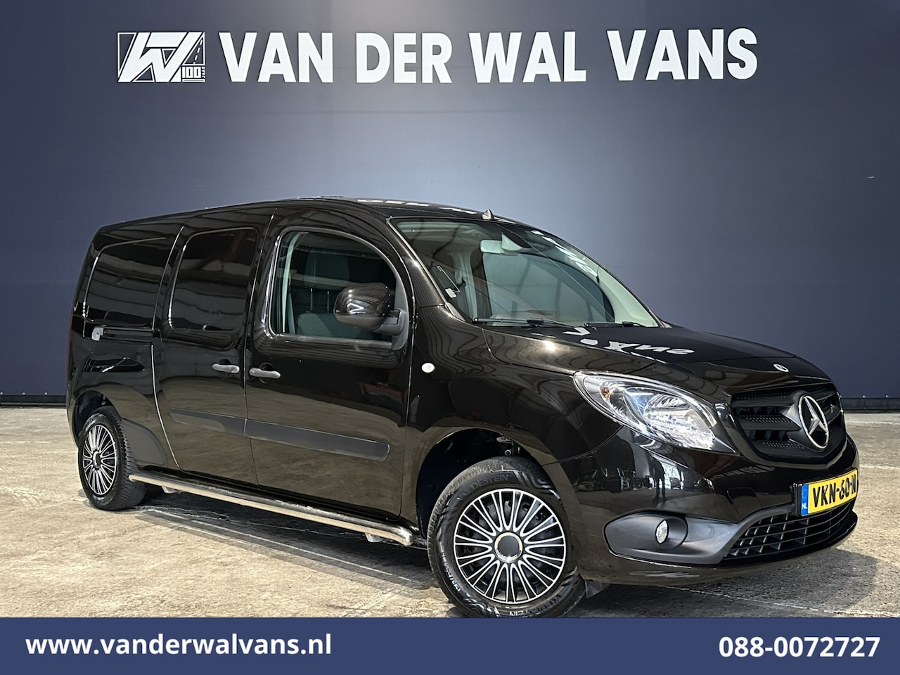 Mercedes-Benz Citan - 109 CDI 96pk L3H1 Euro6 Airco | Navigatie | Cruisecontrol | Parkeersensoren | Sidebars Zij - AutoWereld.nl