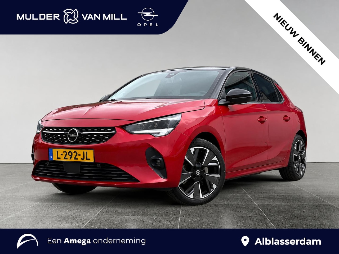 Opel Corsa-e - Elegance 3-FASEN 50kWh 136pk | TWO-TONE! | 180° CAMERA | APPLE CARPLAY / ANDROID AUTO | NA - AutoWereld.nl