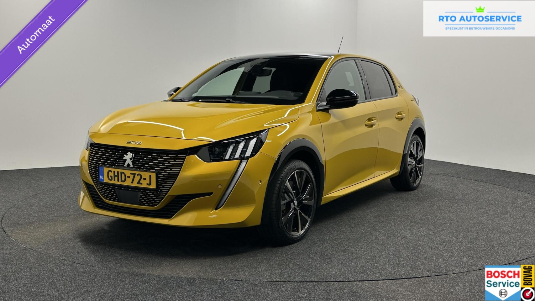 Peugeot e-208 - EV GT 350 50 kWh NAVI CARPLAY 13000 KM SOH 100%. - AutoWereld.nl