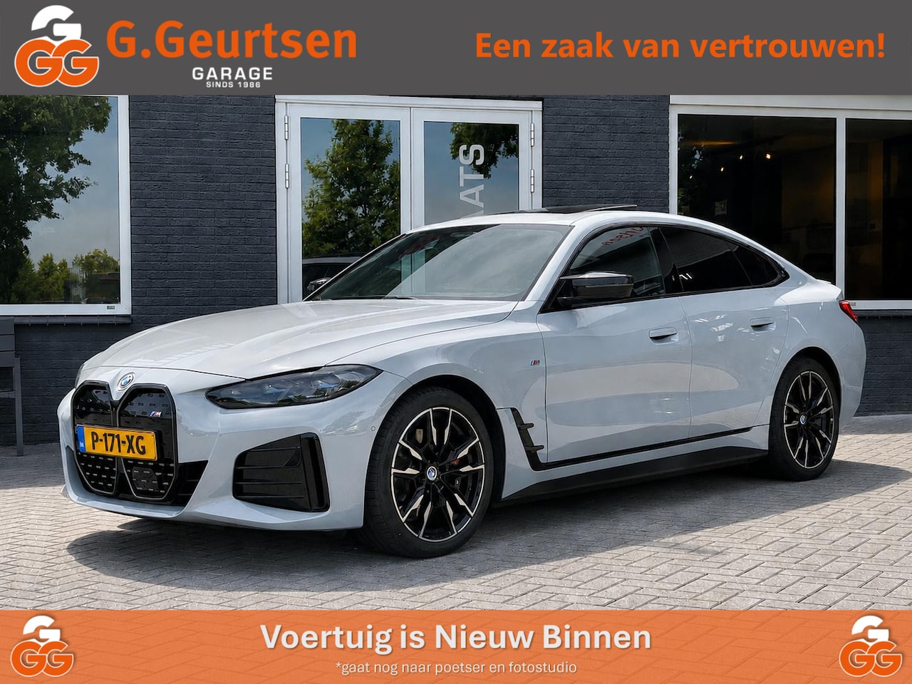 BMW i4 - M50 High Executive 84 kWh Laser, Schuifdak, Copilot, 360Camera, Memory, Carbon, Trekhaak - AutoWereld.nl