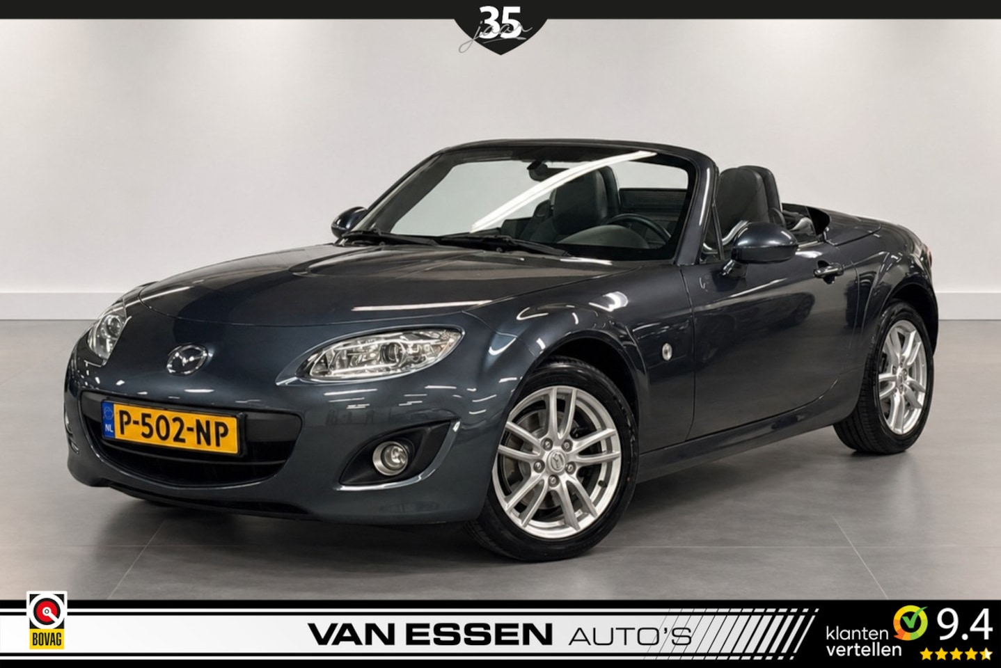 Mazda MX-5 Roadster Coupé - 1.8 TS+ Hardtop Leder Airco Carplay Stoelverw! - AutoWereld.nl