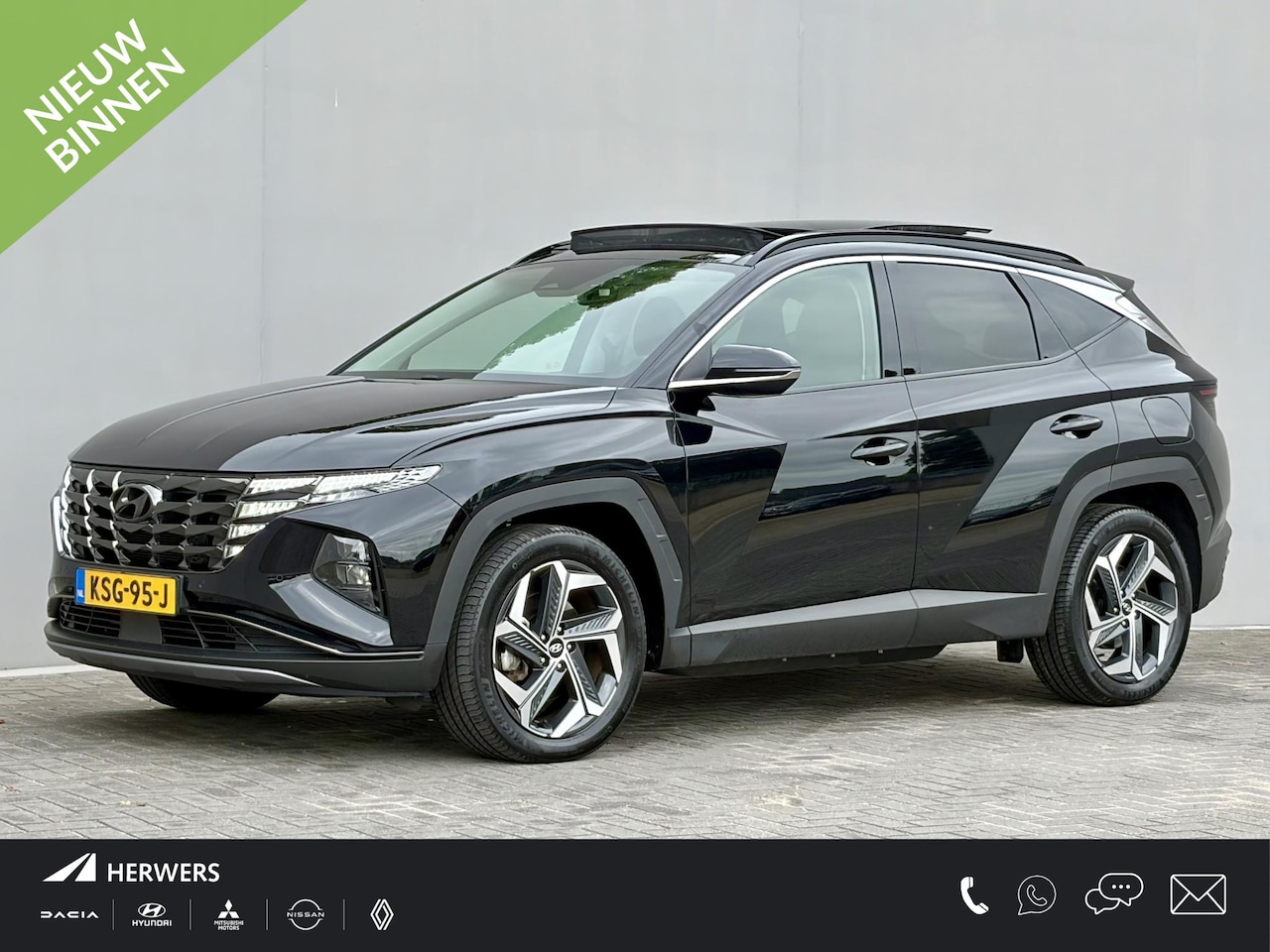 Hyundai Tucson - 1.6 T-GDI PHEV Comfort Smart Sky 4WD / Dealer Onderhouden / SOH 100% / Panoramadak / Adapt - AutoWereld.nl