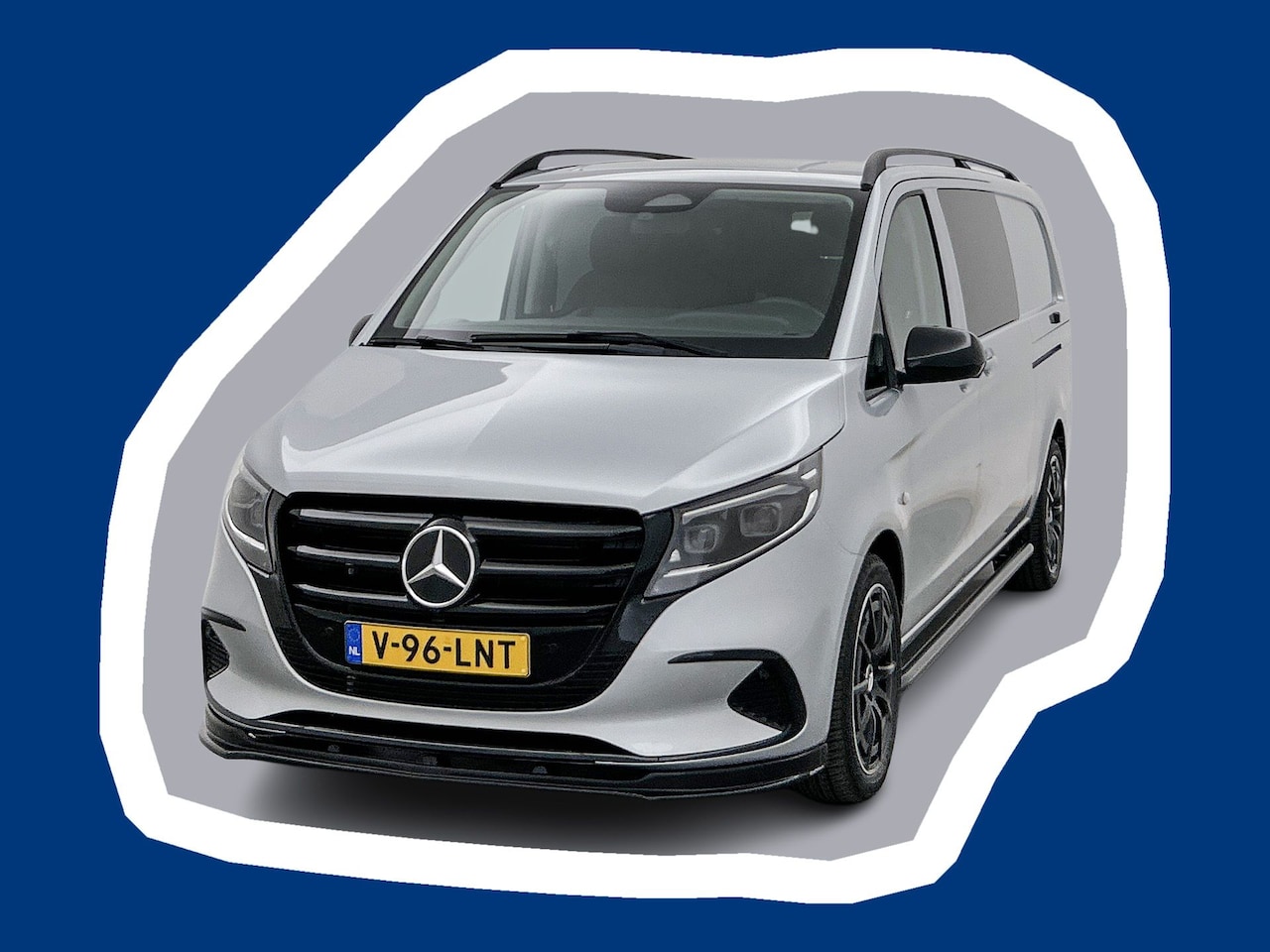 Mercedes-Benz Vito - 119 CDI Pro L3 19 inch AMG Sidebars Dubbele Schuifdeur Multibeam LED Trekhaak Achteruitrij - AutoWereld.nl