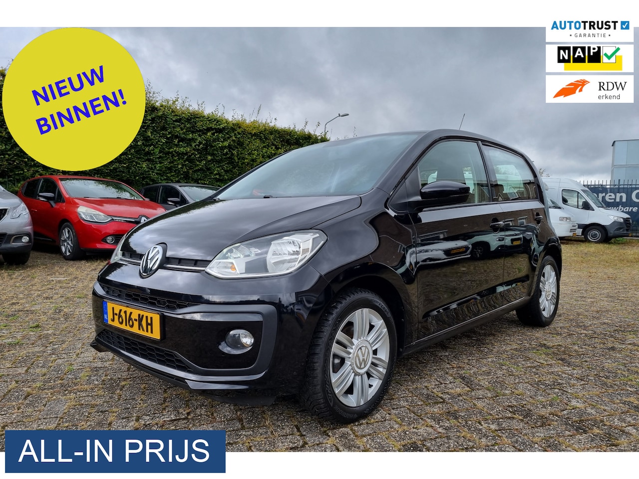 Volkswagen Up! - 1.0 BMT high up! ✅5-DEURS ✅COMPLETRE AUTO - AutoWereld.nl