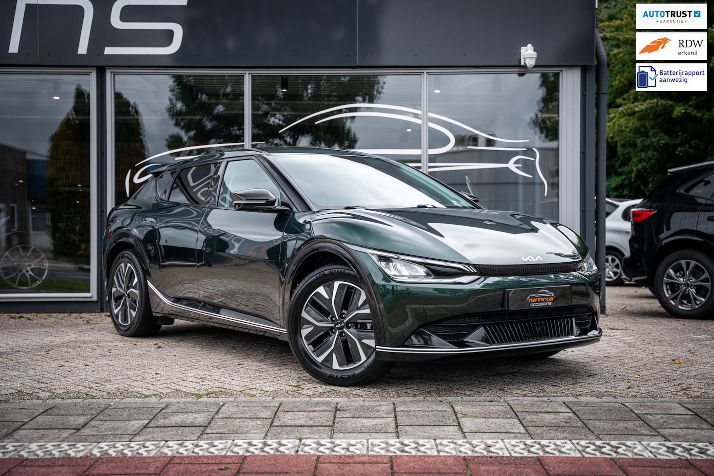 Kia EV6 - Edition 77.4 kWh|100%SOH|Fabrieksgarantie|Stoelverwarming/koeling|LED|Memory|Camera| - AutoWereld.nl