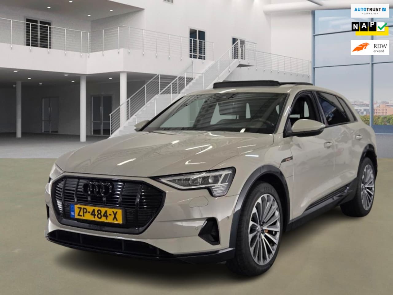 Audi e-tron - E-tron 55 quattro advanced 95 kWh SOH 93%|PANO|CAMERA| - AutoWereld.nl