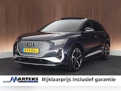 Audi Q4 e-tron - 40 204pk S edition 77 kWh SOH 94% RS Zetels Memory Trekhaak Camera Panoramadak HUD Camera