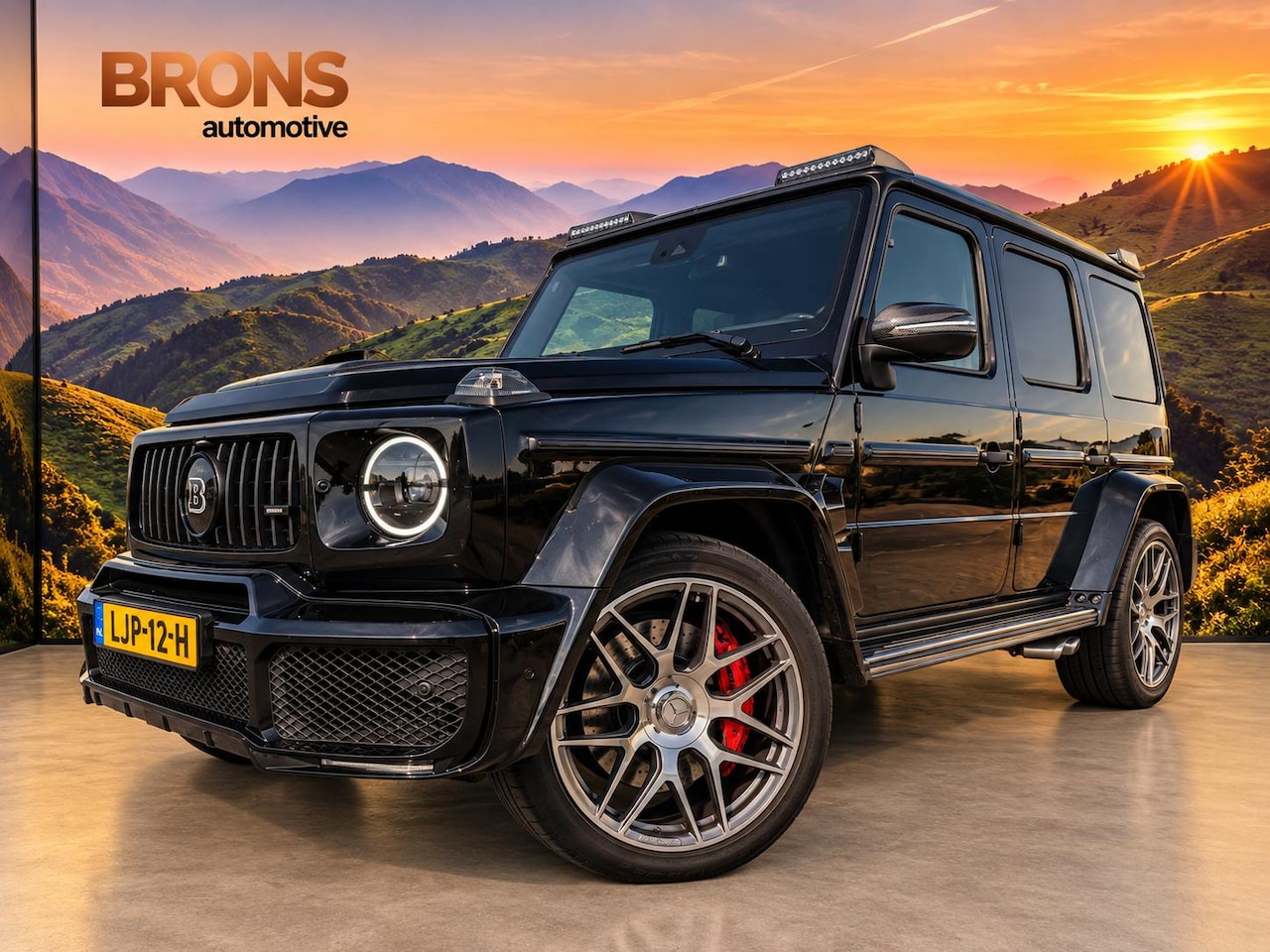 Mercedes-Benz G-klasse - 63 Brabus widebody  700 Full Options - AutoWereld.nl