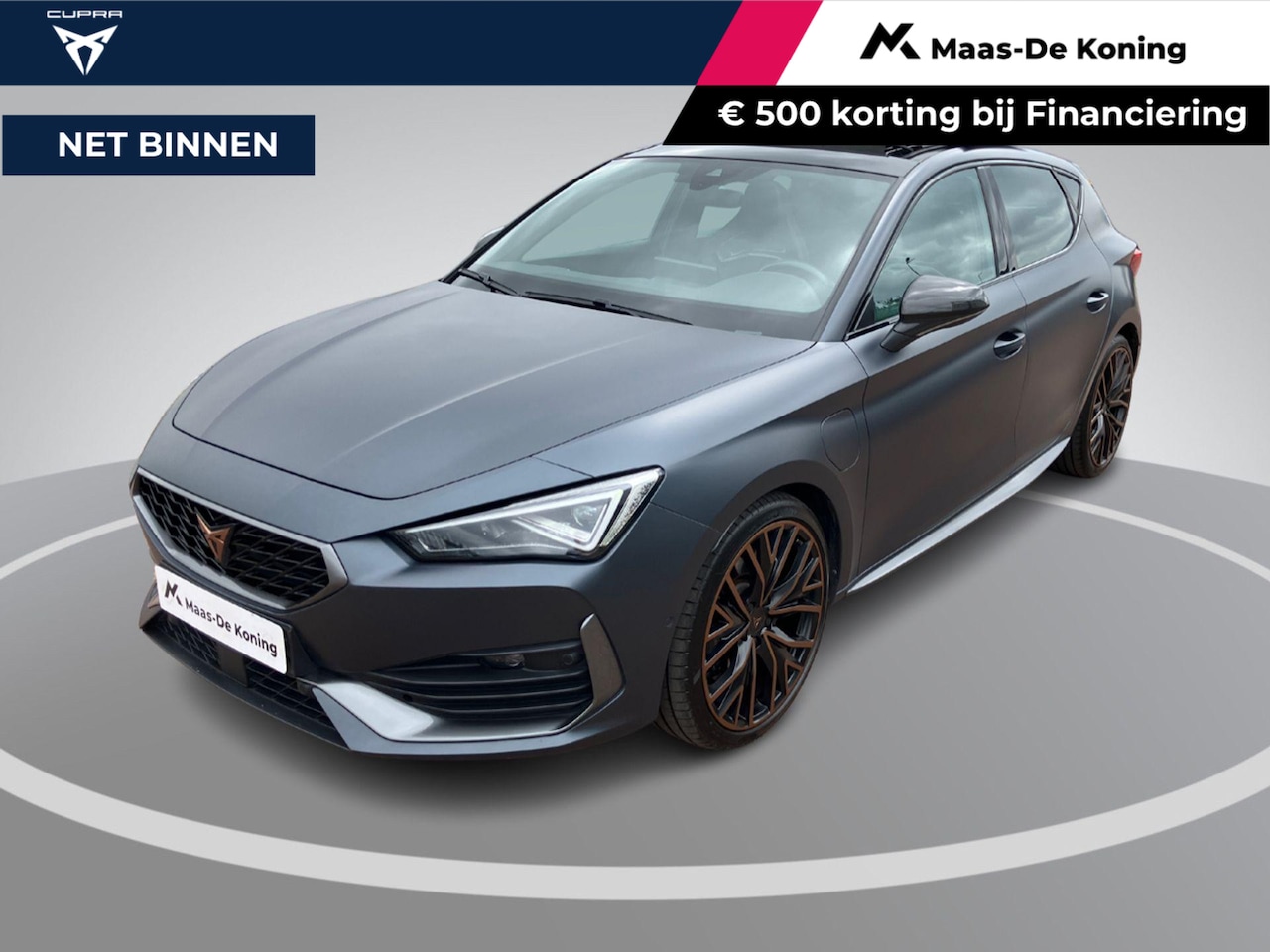 CUPRA Leon - 1.4e-Hybrid 180kW/245PK VZ · Leder kuipstoelen · Panoramadak · Navigatie · Camera · - AutoWereld.nl
