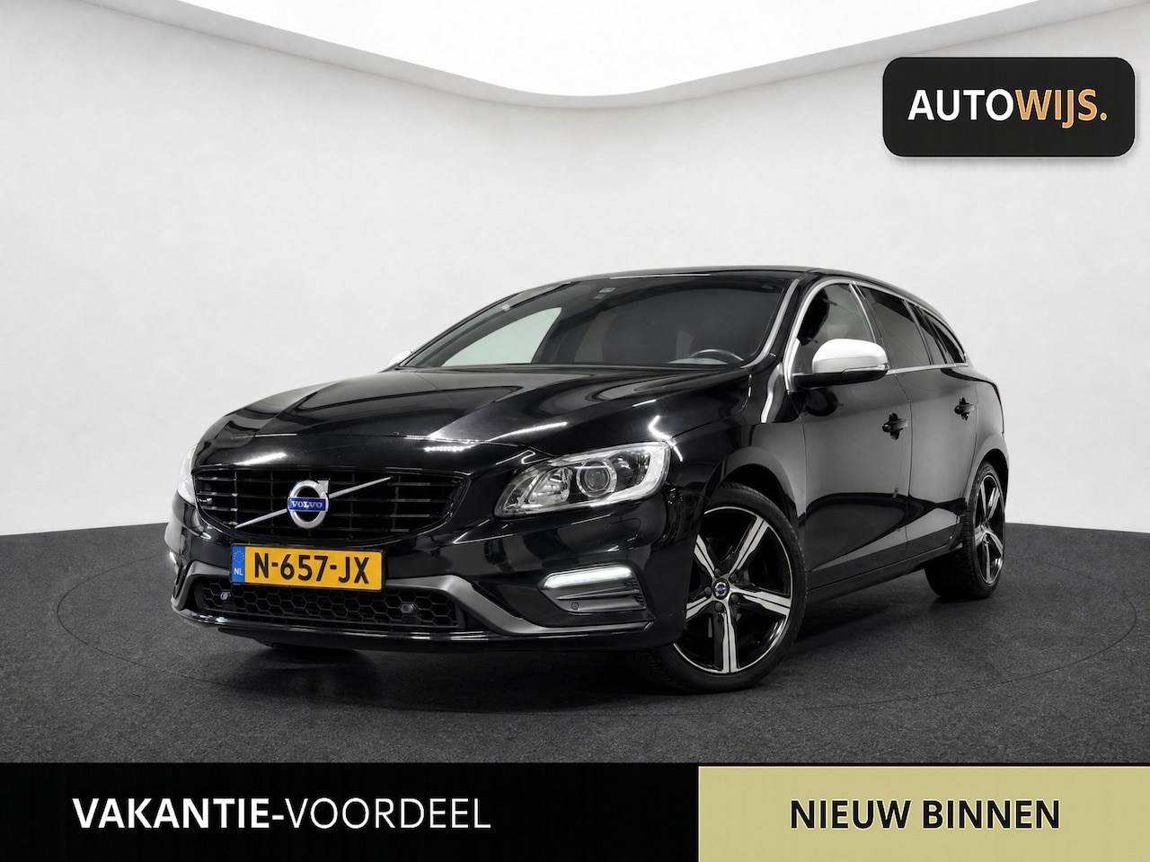 Volvo V60 - 1.5 T3 Polar+|R-DESIGN|LED|NAVI|LM-VELG|AUT| - AutoWereld.nl