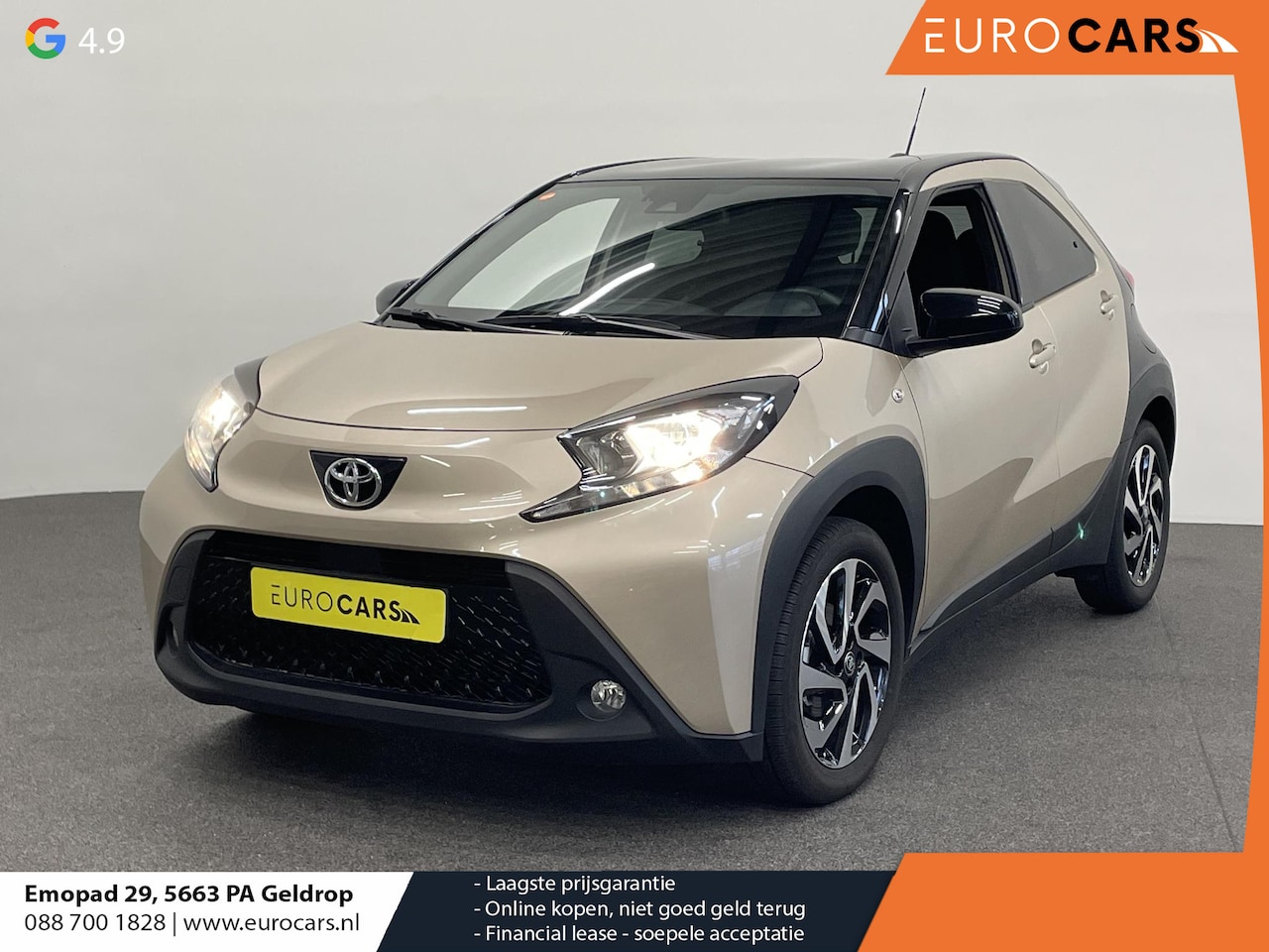 Toyota Aygo X - 1.0 VVT-i Automaat Pulse Navigatie Apple Carplay/Android Auto Camera 17" Lichtmetalen Velg - AutoWereld.nl