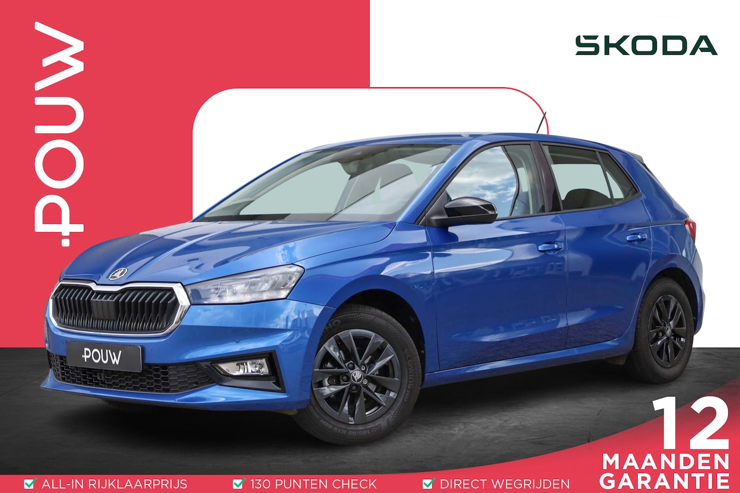 Skoda Fabia - 1.0 TSI 95pk Business Edition | Achteruitrijcamera | Cruise Control | Stoelverwarming - AutoWereld.nl