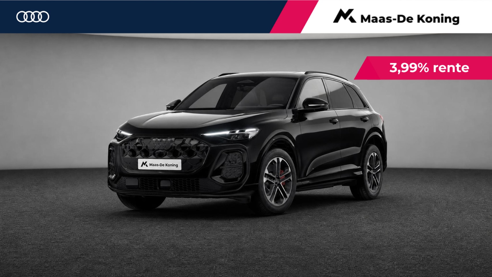 Audi Q5 - e-hybrid quattro S edition Competition 367 PK · B&O Premium 3D · Glazen panoramadak · Stoe - AutoWereld.nl