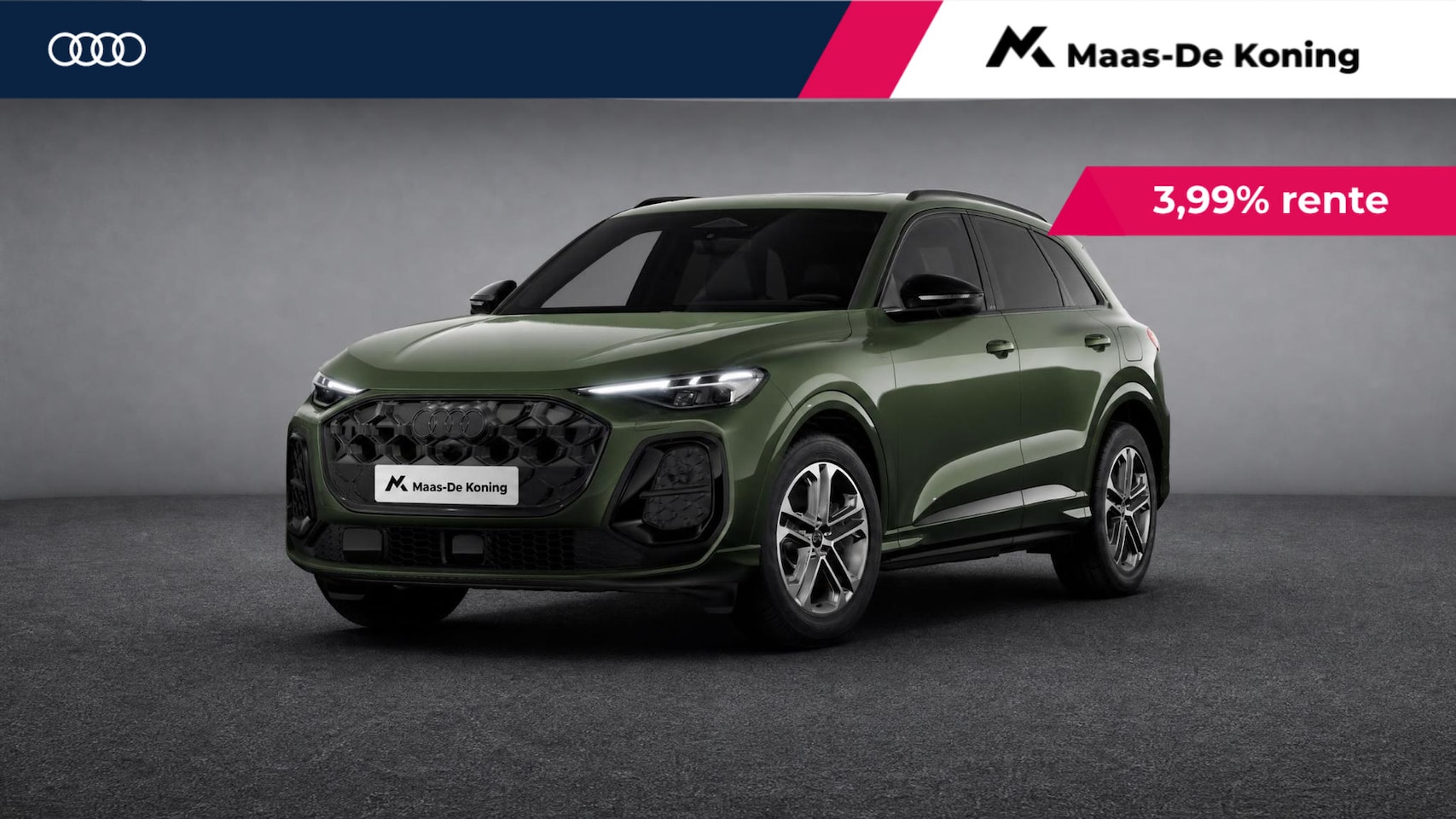 Audi Q5 - 2.0 TFSI e-hybrid quattro S edition 299 PK · B&O Premium 3D · Adaptieve luchtvering · Tech - AutoWereld.nl