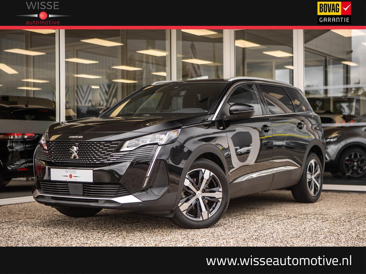 Peugeot 5008 - 1.2 PureTech 130pk GT Automaat 7P | Navigatie | Elktrische Kofferbak | Camera | Park. Sens - AutoWereld.nl