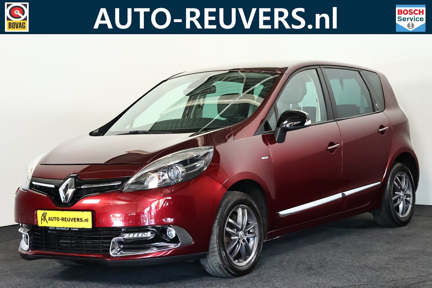 Renault Scénic - 1.2 TCe Bose (Geluidsysteem) / Bi-Xenon / Navi / Cam / Half leder - AutoWereld.nl