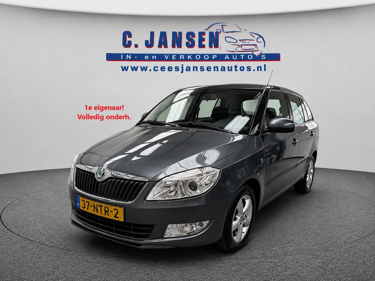 Skoda Fabia Combi - 1.2 TDI Greenline 1e eigenaar! Trekhaak! | Airco (automatisch) | Cruise control | Start/st - AutoWereld.nl