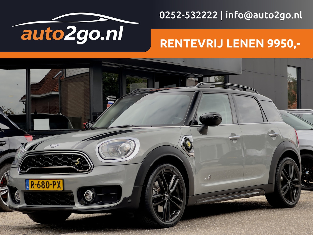 MINI Countryman - 1.5 Cooper S E AUT6 ALL4 CHILI 93D.KM PANODAK NAVI AIRCO LED LMV PDC - AutoWereld.nl
