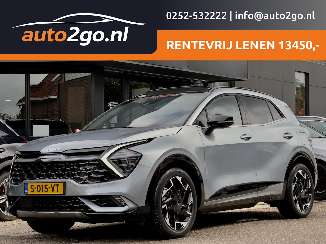 Kia Sportage - 1.6 T-GDi AUT6 Plug-in Hybrid AWD GT-LINE LEDER NAVI CAMERA APPLE-CARPLAY DIGI-DASH LED LM - AutoWereld.nl