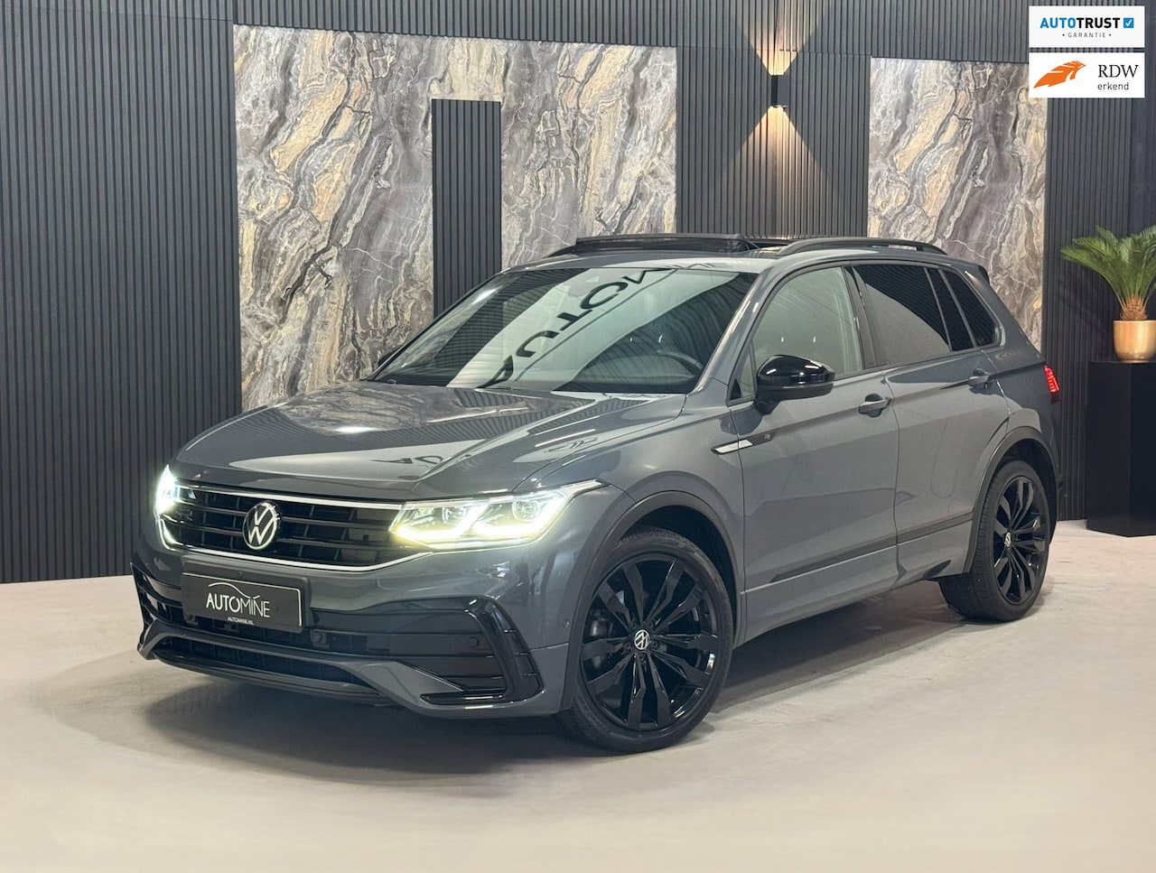 Volkswagen Tiguan - 1.5 TSI DSG 3x R-line|PANO|SFEER|360cam|MEMORY|LEDER - AutoWereld.nl