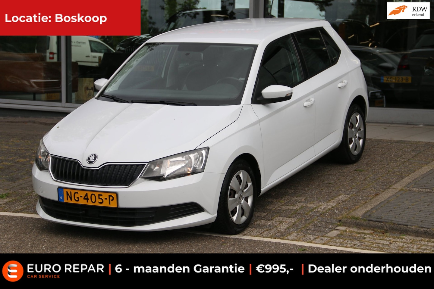 Skoda Fabia - 1.0 Active DEALER OND. AIRCO! - AutoWereld.nl
