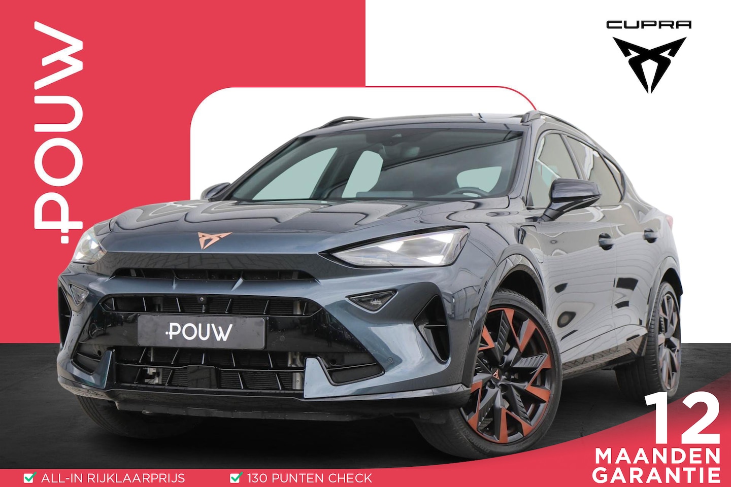 CUPRA Formentor - 1.5 TSI e-Hybrid 272pk VZ Performance | SoH 98% | Panoramadak | Sennheiser | Stoelverwarmi - AutoWereld.nl