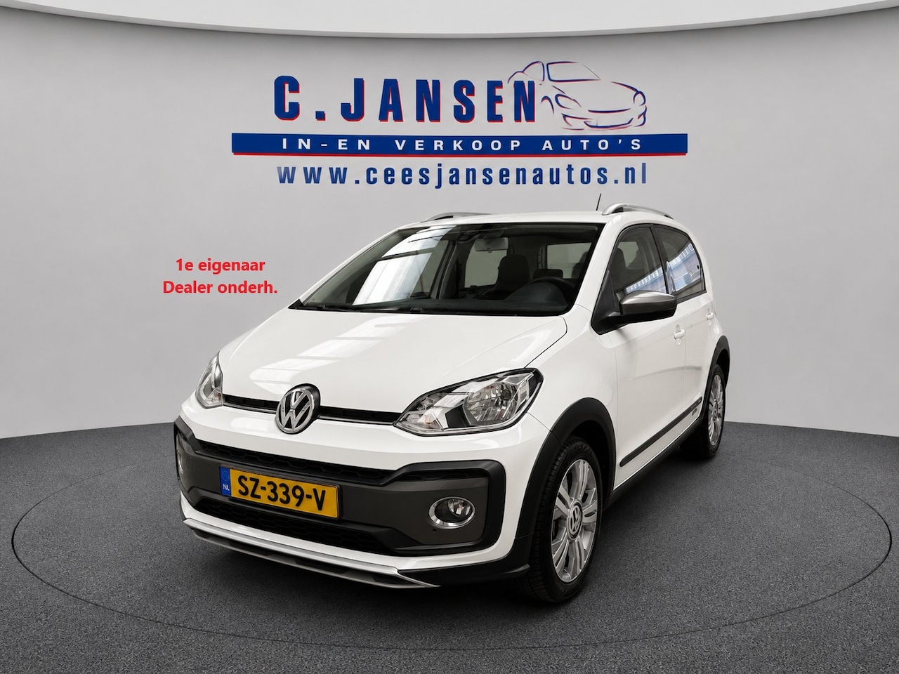 Volkswagen Up! - 1.0 TSI BMT cross 1e eigenaar! Dealer onderh. | Achteruitrijcamera | Stoelverwarming | | A - AutoWereld.nl
