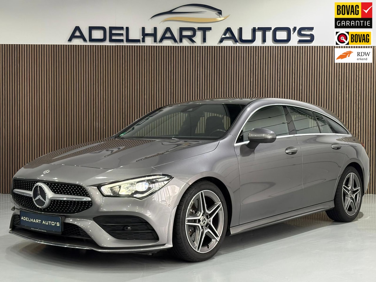 Mercedes-Benz CLA-klasse Shooting Brake - 200 Business Solution AMG Automaat / Navigatie full map / Camera / Lederen interieur / etc - AutoWereld.nl