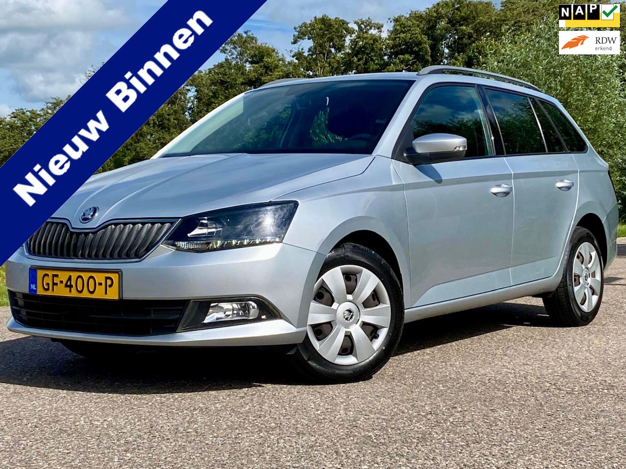 Skoda Fabia Combi - 1.0 First Edition Ambition Airco Nap Cruise-control Goed Onderhouden - AutoWereld.nl