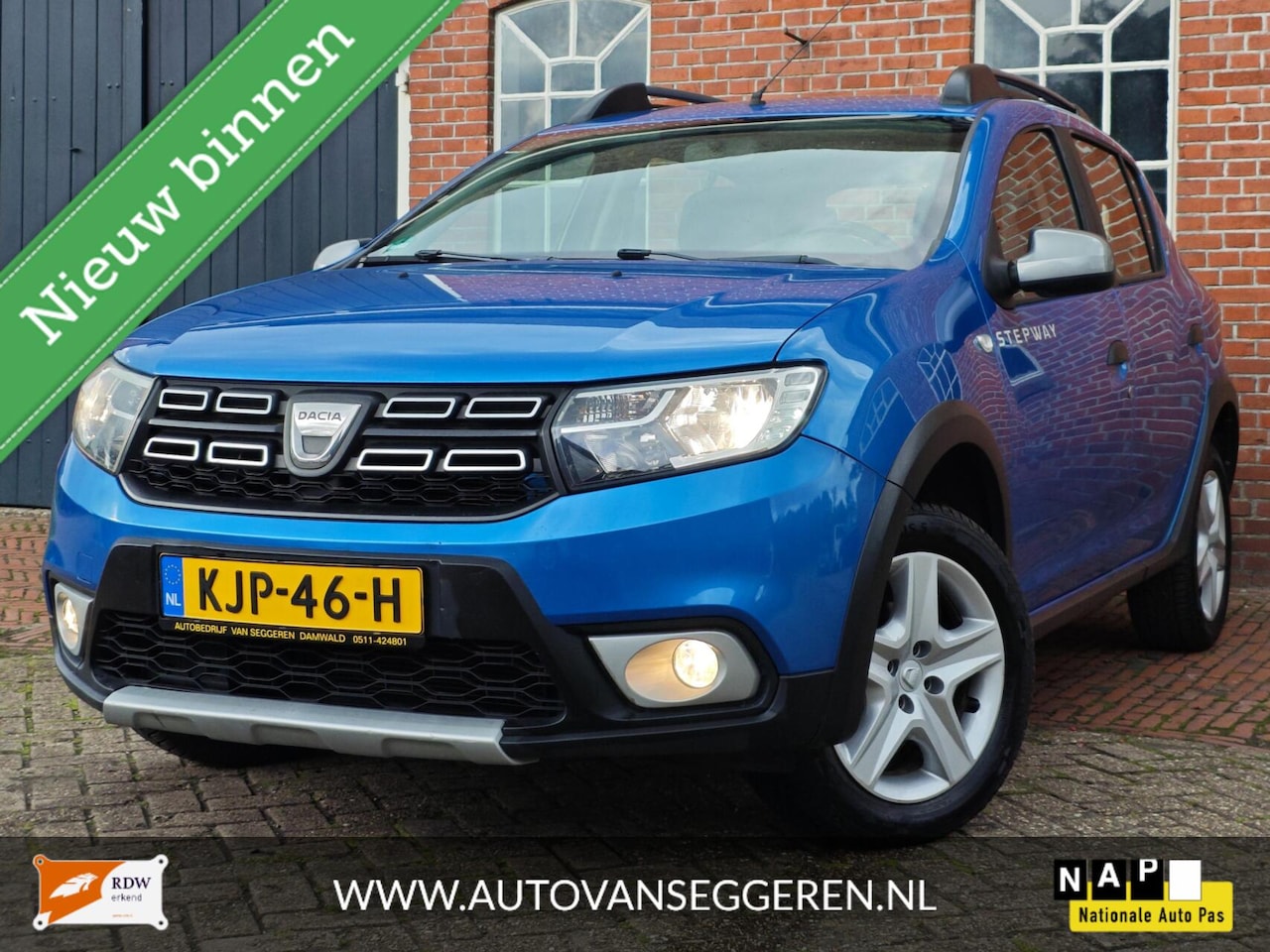 Dacia Sandero Stepway - 0.9 TCe - Garantie / Cruise / Airco - AutoWereld.nl