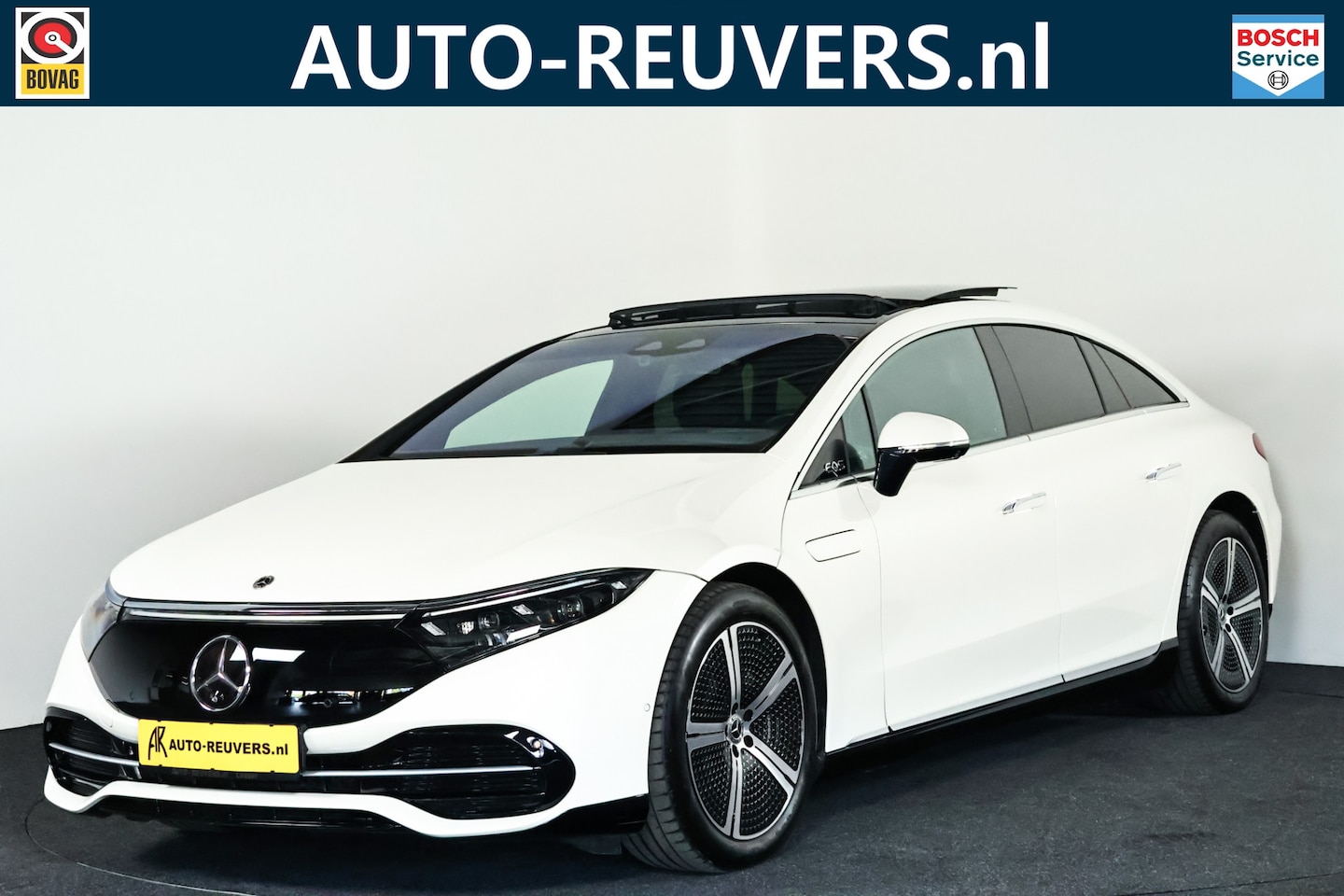 Mercedes-Benz EQS - 580 4MATIC Luxury Line 108kWh Panorama / Opendak / Leder / Vitual Cockpit - AutoWereld.nl