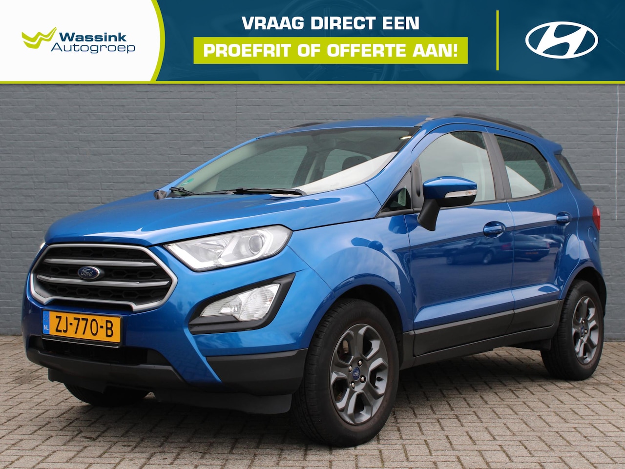 Ford EcoSport - 1.0 EcoBoost Trend Ultimate Navigatie | Climate Control | Cruise Control - AutoWereld.nl