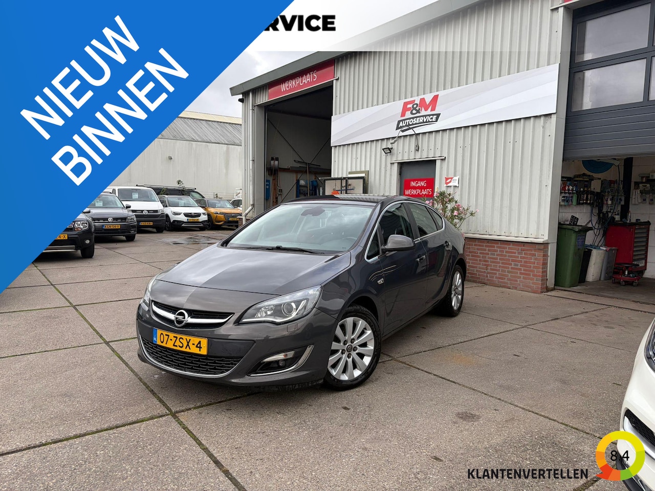 Opel Astra - 1.6 Turbo Cosmo Automaat, clima, cruise, navi, pdc achter - AutoWereld.nl