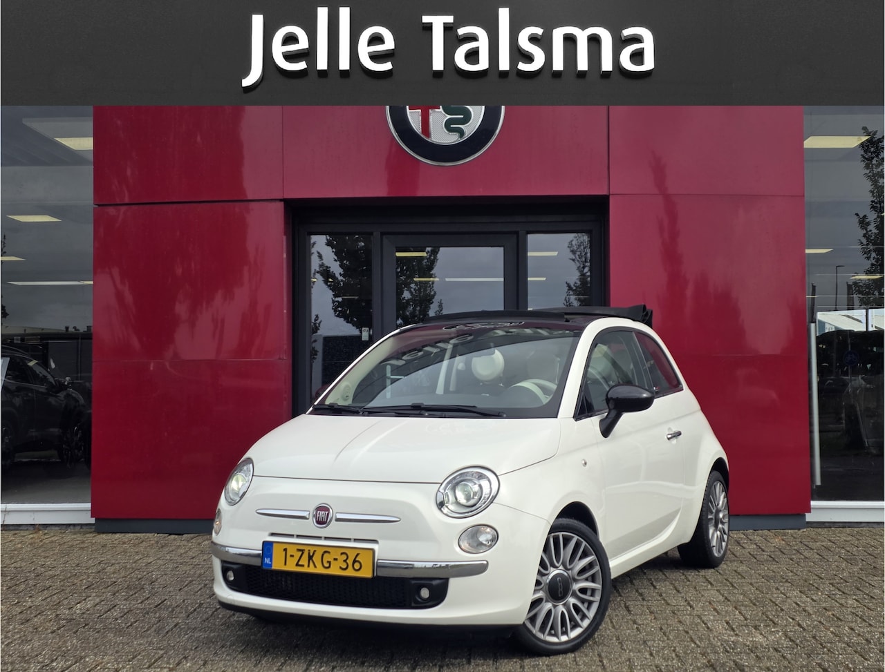 Fiat 500 C - TwinAir Turbo Cult Cabrio | Leren Bekleding | Climate Control - AutoWereld.nl