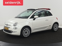 Fiat 500 - 1.0 Hybrid Launch Edition | Vouwdak | Leder | Bluetooth | Navigatie | Virtueel dashboard |