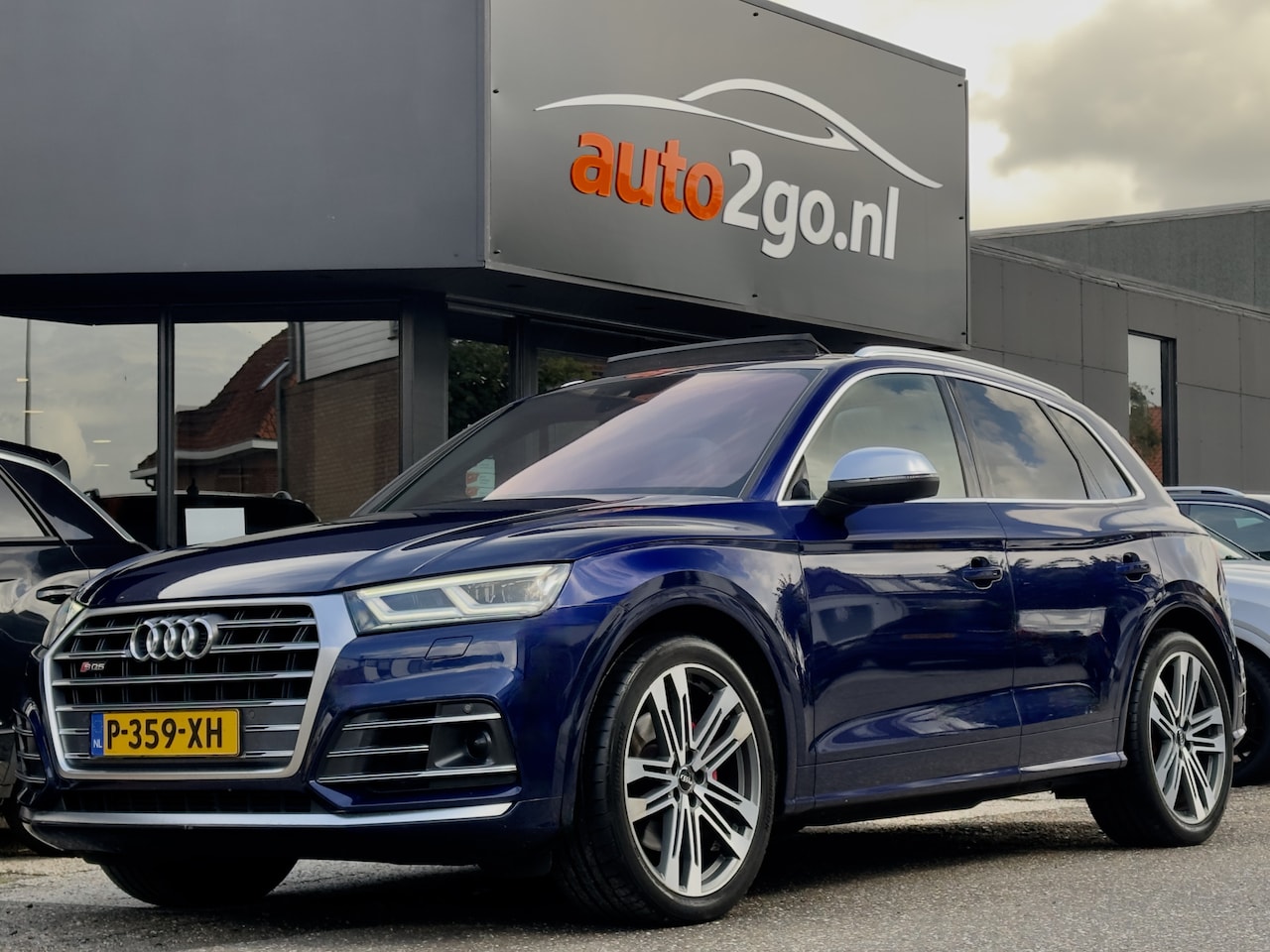 Audi SQ5 - AUT8 QUATTRO PRO-LINE PLUS PANODAK DESIGNO-LEDER NAVI CAMERA DIGI-DASH BANG & OLUFSEN 3D L - AutoWereld.nl