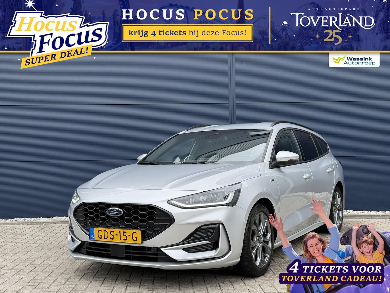 Ford Focus Wagon - 1.0 EcoBoost Hybrid ST Line | Stoel & Stuurverwarming | Achteruitrijcamera | Apple carplay - AutoWereld.nl