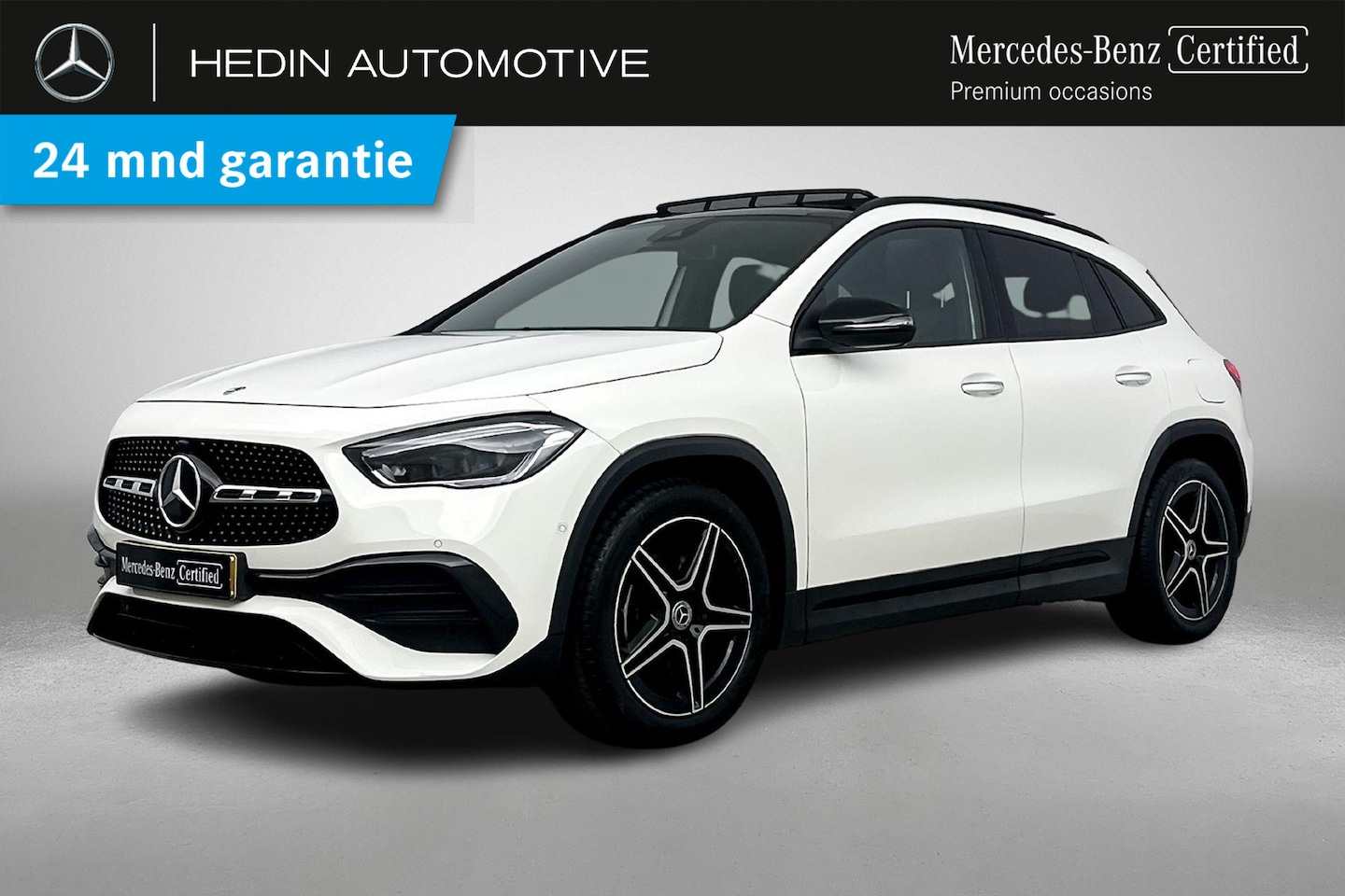 Mercedes-Benz GLA-Klasse - GLA 180 Automaat Business Solution AMG | Premium Plus Pakket | Nightpakket | Panoramadak | - AutoWereld.nl