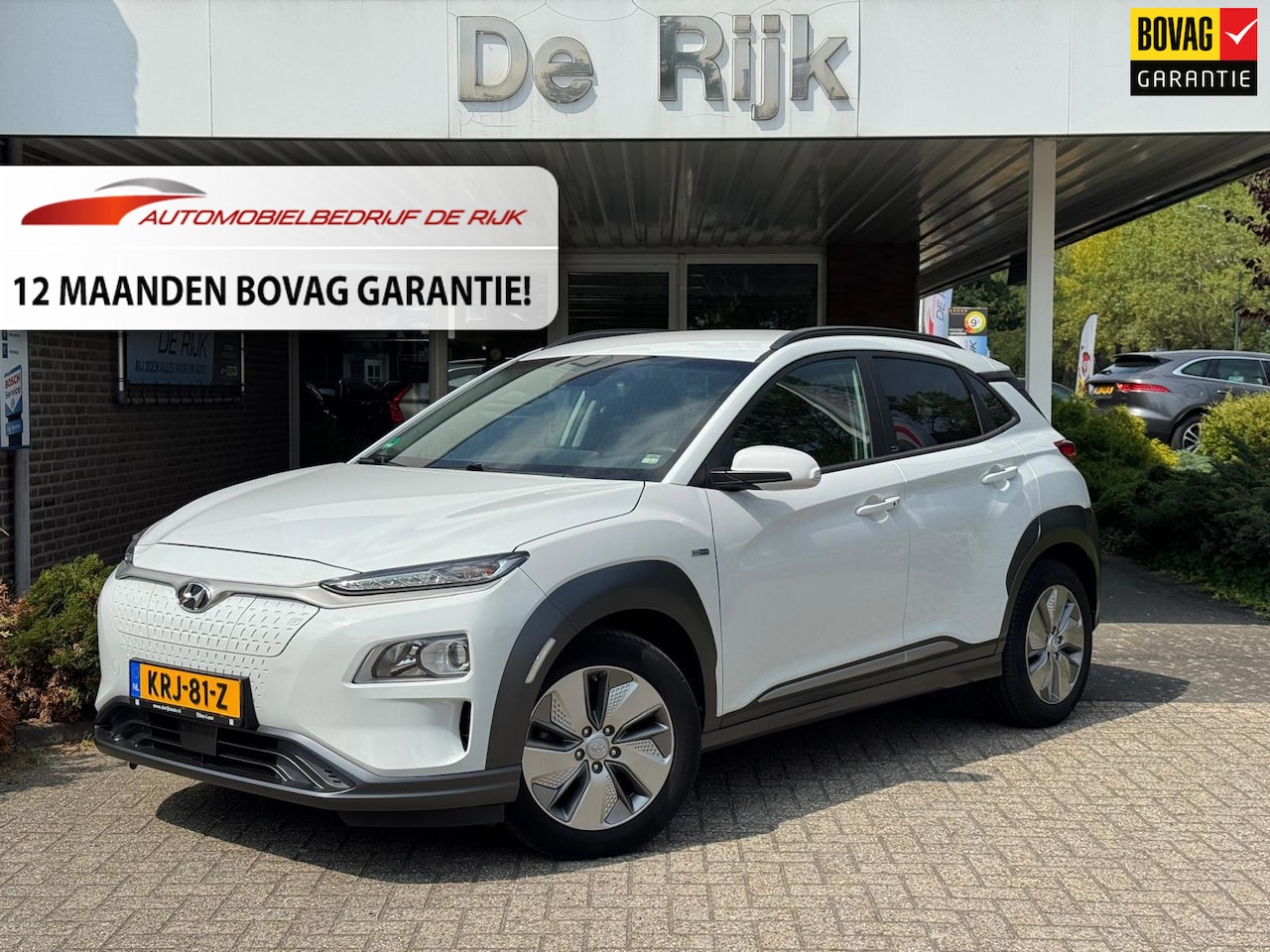 Hyundai Kona Electric - EV Comfort 39 kWh |SOH96.2%| Navi, Camera, Stoel+Stuurverw., Cruise, Climate | Dealeronder - AutoWereld.nl
