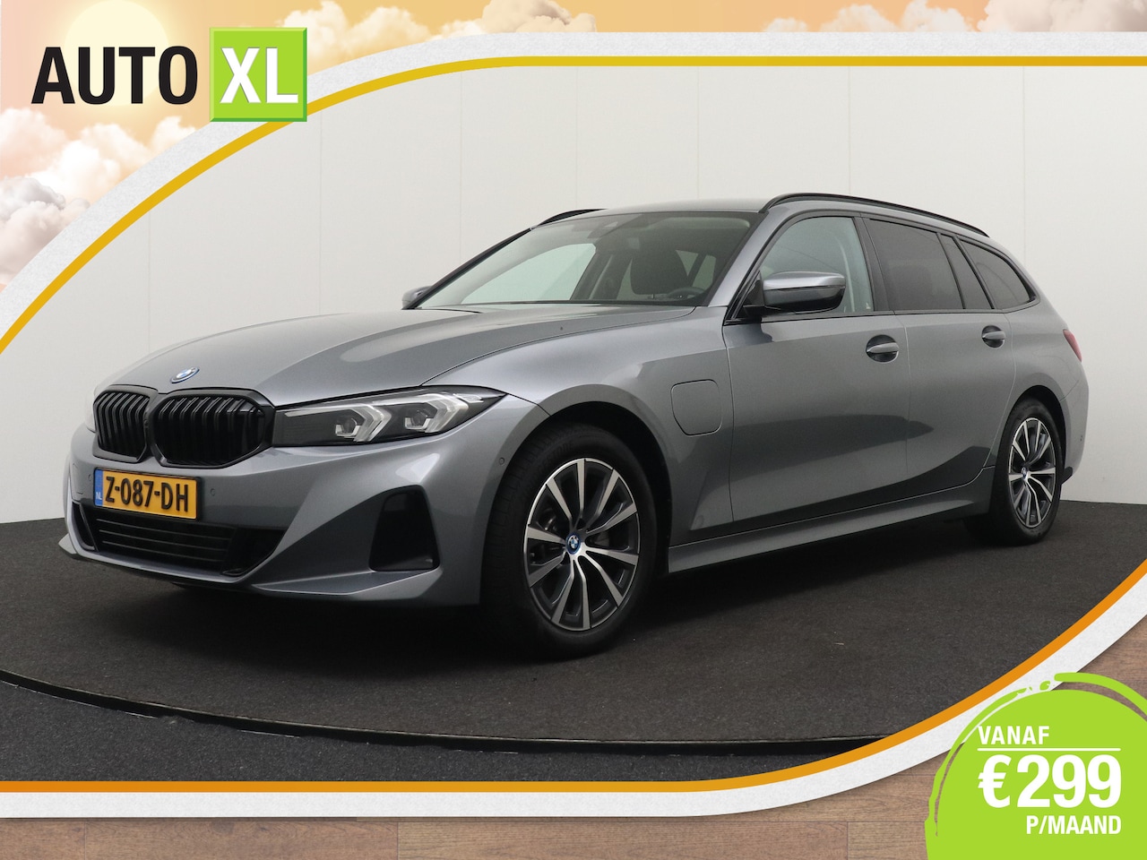 BMW 3-serie Touring - 320e Business Shadow Line NW-Model Curved-Scherm 17'LMV - AutoWereld.nl